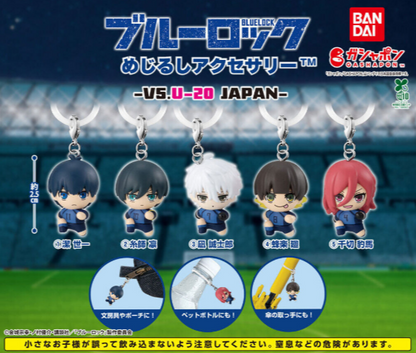 Blue Lock Mejirushi Accessories Complete set Capsule Toy Gacha JAPAN