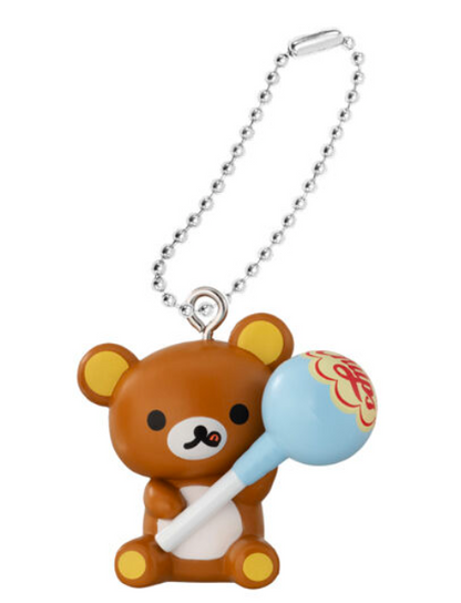 Rilakkuma x Chupa Chups Mascot Swing Complete set Capsule Toy Gacha JAPAN