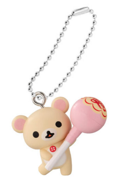 Rilakkuma x Chupa Chups Mascot Swing Complete set Capsule Toy Gacha JAPAN