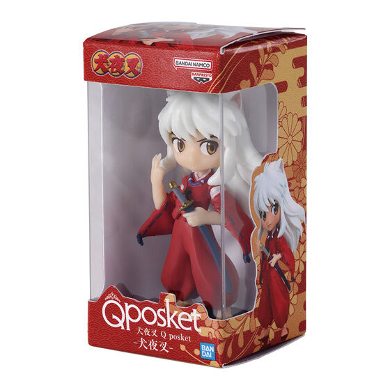 Q posket Inuyasha Miniature Collection Complete Set of 4 Gacha