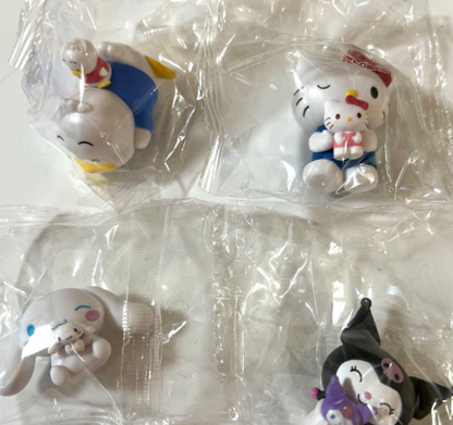Sanrio Characters: "With Plushie" Figure 2 Complete Set Gashapon