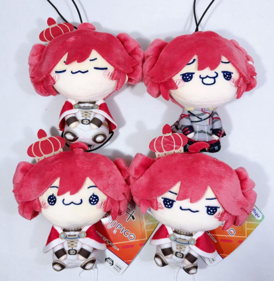 Kasane Teto Mochipiko Plush Mascot set of 4types King ver