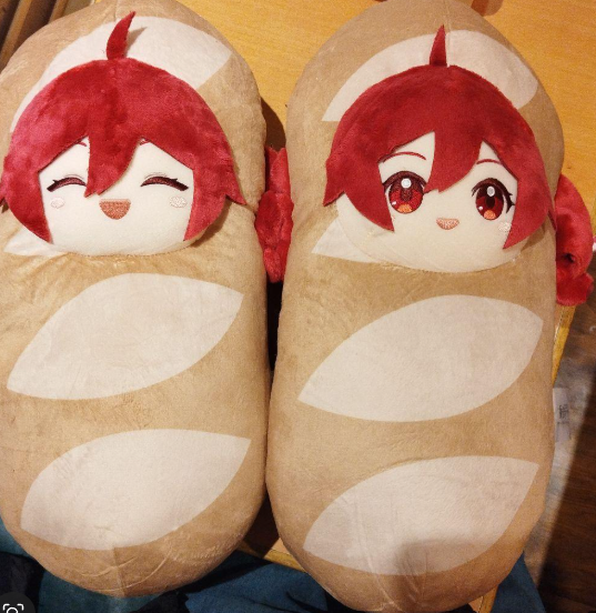Kasane Teto French Bread Baguette Costume Plush 40cm Set of 2 Taito New Japan