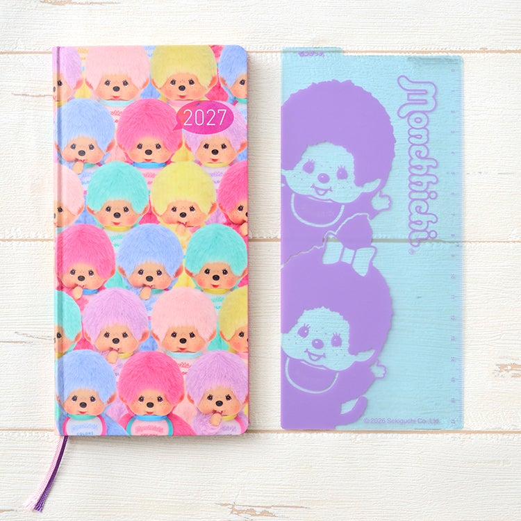 PSL Hobonichi Techo 2027 Weeks Monchhichi Japanese