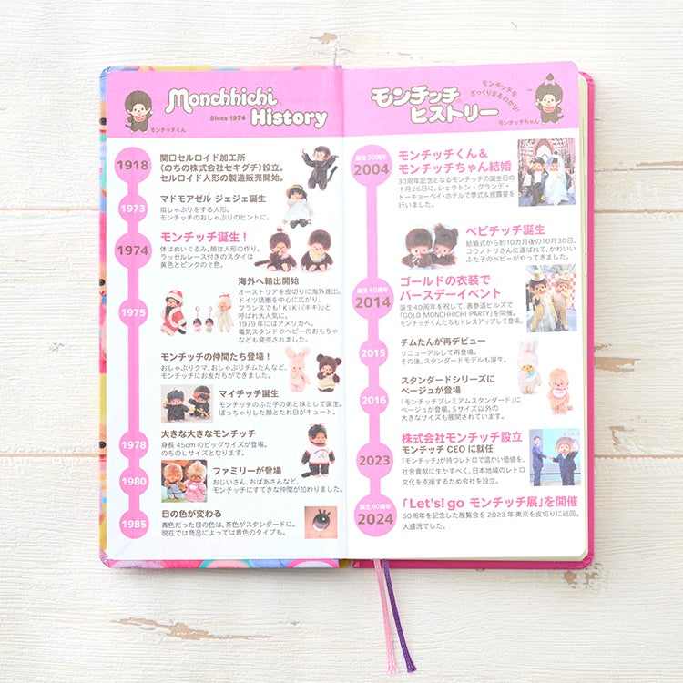 PSL Hobonichi Techo 2027 Weeks Monchhichi Japanese