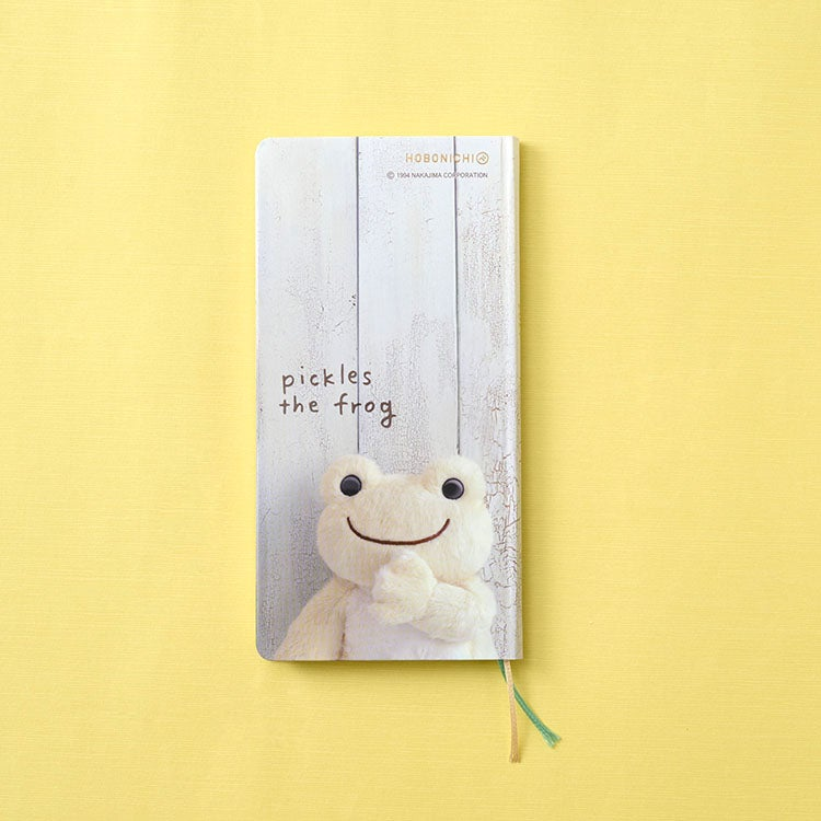 PSL HOBONICHI TECHO 2027 weeks Pickles The Frog with Acrylic Pencil Board