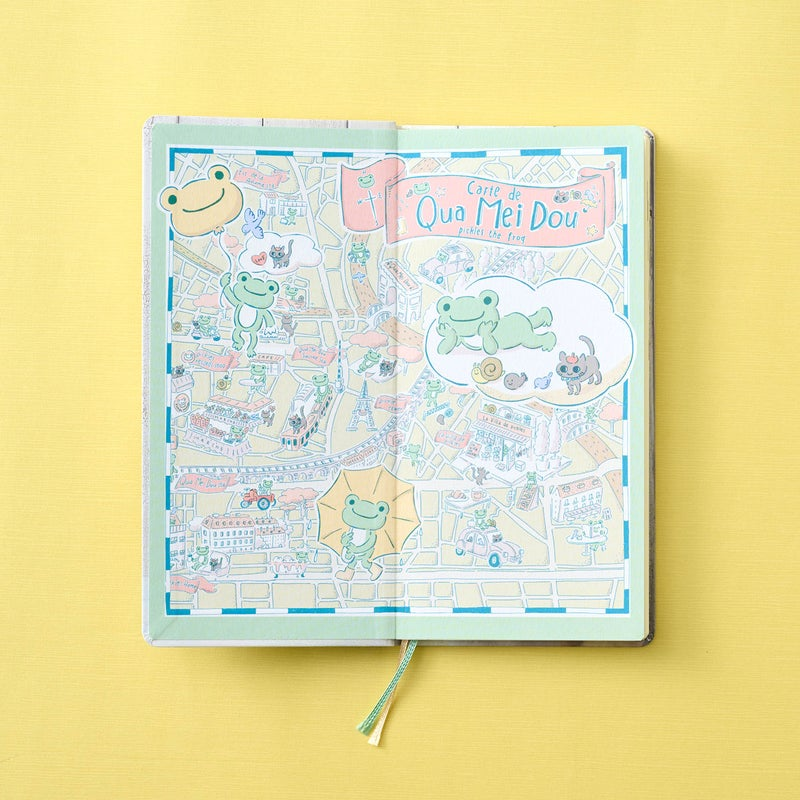 PSL HOBONICHI TECHO 2027 weeks Pickles The Frog with Acrylic Pencil Board