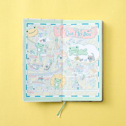 PSL HOBONICHI TECHO 2027 weeks Pickles The Frog with Acrylic Pencil Board