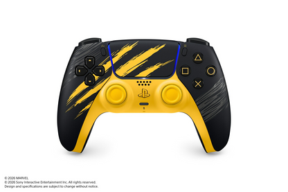 PSL Sony DualSense Wireless Controller Wolverine Battle Yellow Limited Edition