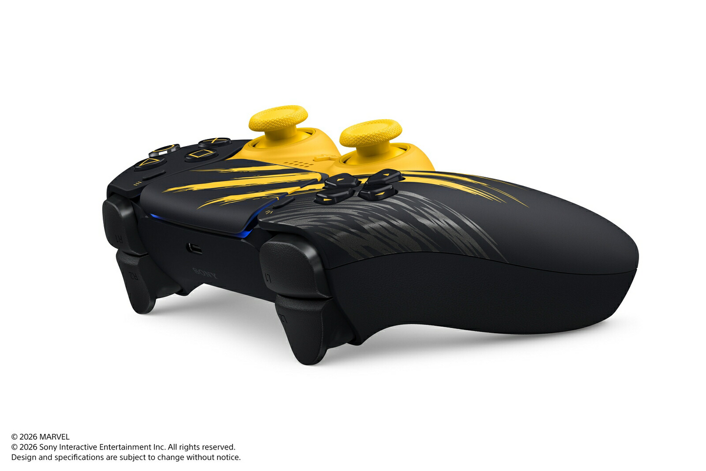 PSL Sony DualSense Wireless Controller Wolverine Battle Yellow Limited Edition