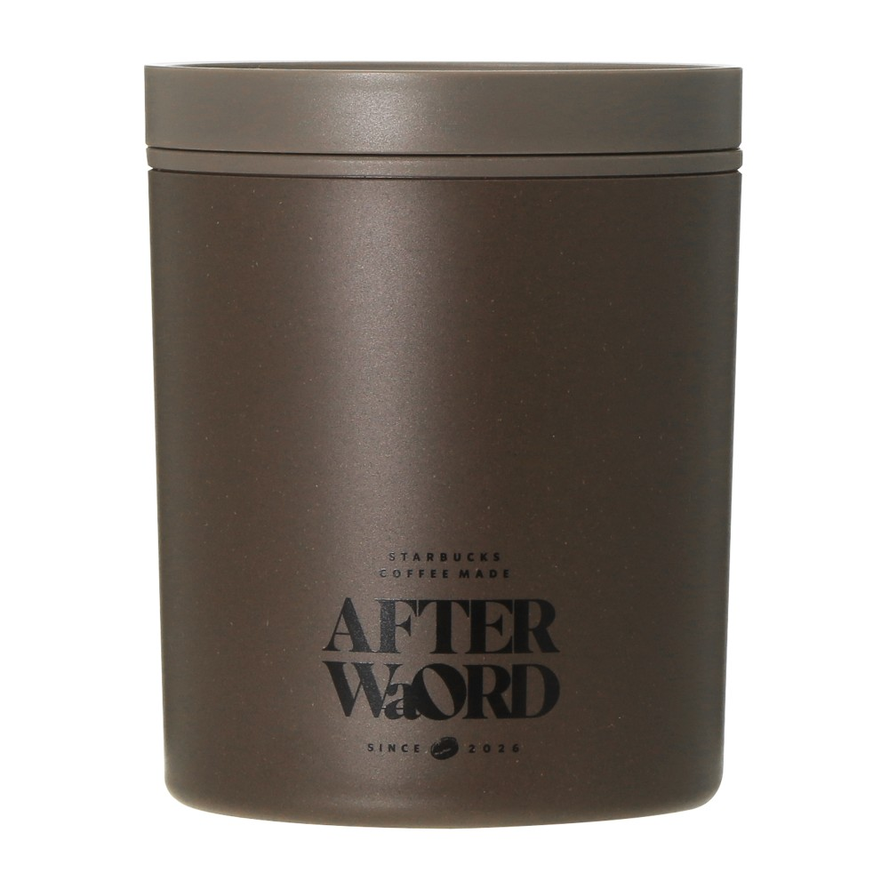 Starbucks JAPAN 2026 Afterword Recycled Coffee Grounds Canister