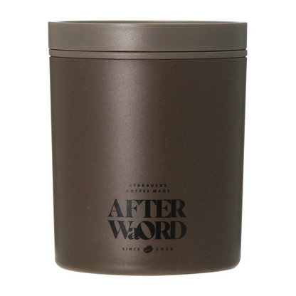 Starbucks JAPAN 2026 Afterword Recycled Coffee Grounds Canister