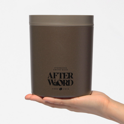 Starbucks JAPAN 2026 Afterword Recycled Coffee Grounds Canister