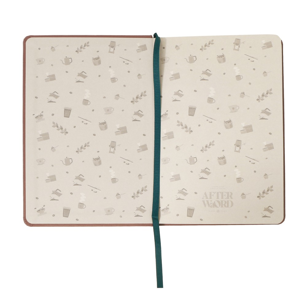 Starbucks JAPAN 2026 Afterword Recycled Coffee Grounds Notebook