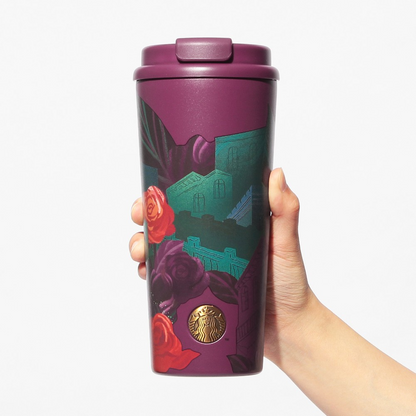 Starbucks Japan Gold Member Exclusive 2026 Verona Stainless Steel Tumbler 473ml