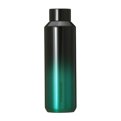 Starbucks Japan Gold Member Exclusive 2026 Stainless Steel Bottle Green Gradient 591ml