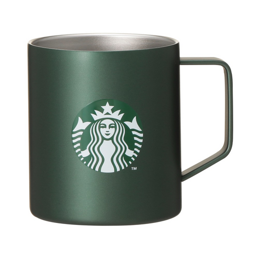 Starbucks Japan Gold Member Exclusive 2026 Stainless Steel Mug Green 414ml