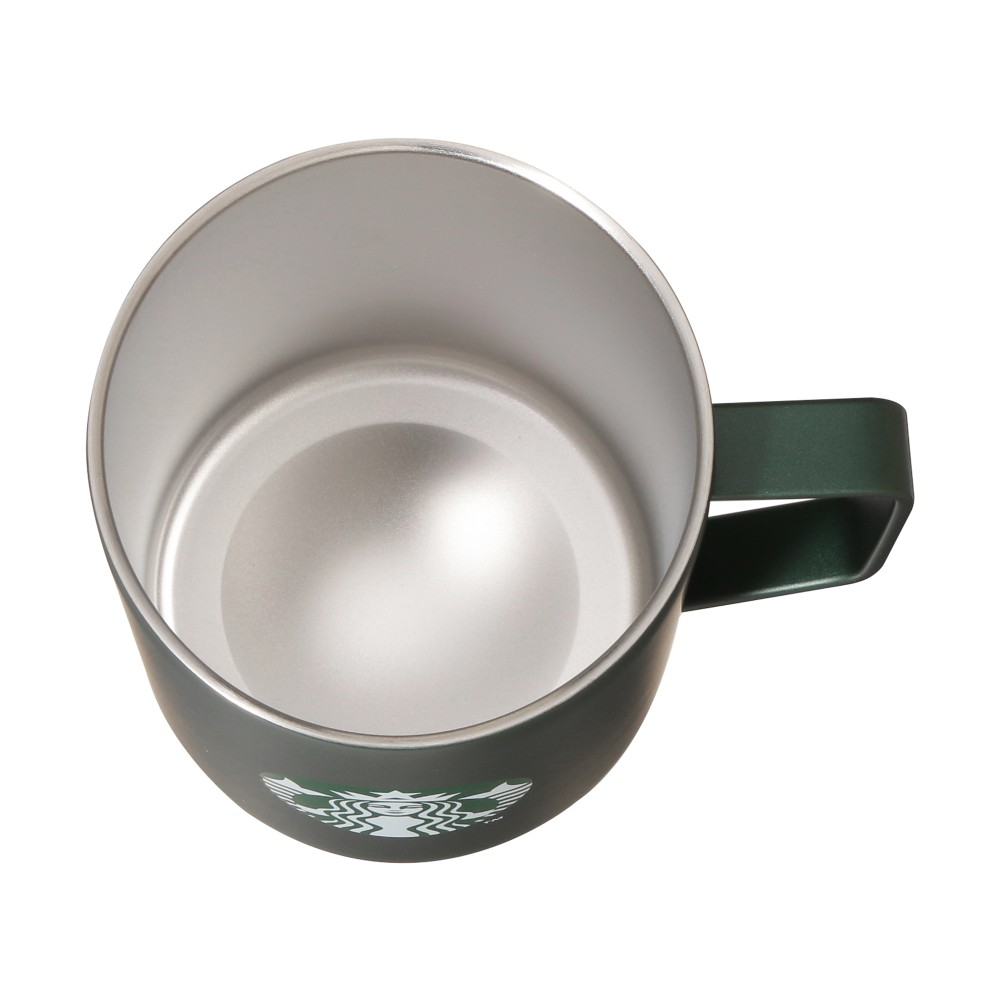 Starbucks Japan Gold Member Exclusive 2026 Stainless Steel Mug Green 414ml