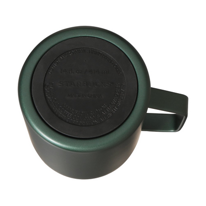 Starbucks Japan Gold Member Exclusive 2026 Stainless Steel Mug Green 414ml