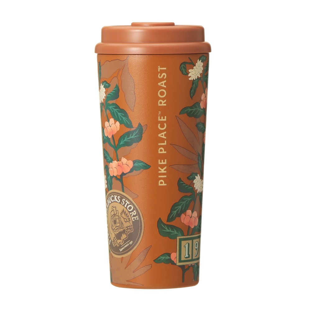 Starbucks Japan Gold Member Exclusive 2026 Stainless Steel Tumbler Pike Place 473ml