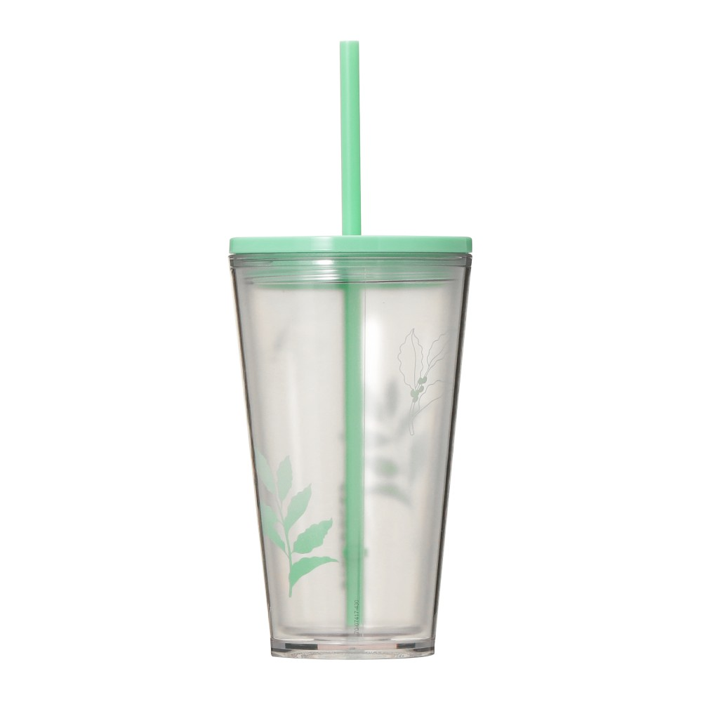 Starbucks Japan Gold Member Exclusive 2026 Cold Cup Tumbler Coffee Leaf 473ml
