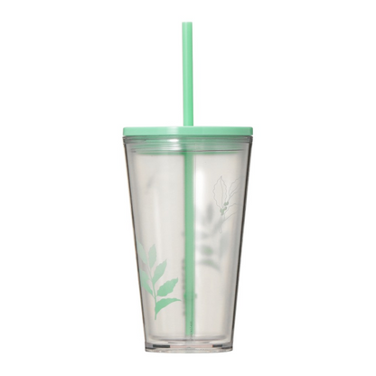 Starbucks Japan Gold Member Exclusive 2026 Cold Cup Tumbler Coffee Leaf 473ml