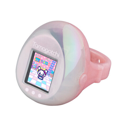 PSL Bandai Tamagotchi Ring Pink&Pearl White / February 2027