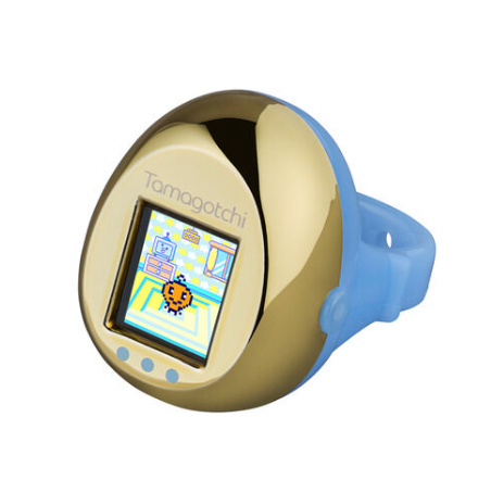 PSL Bandai Tamagotchi Ring Blue & Metalliic / February 2027
