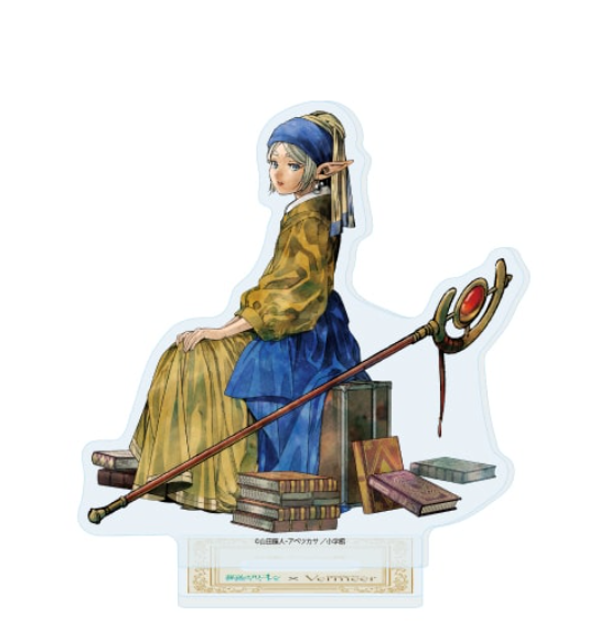 PSL Frieren Beyond Journey's End x Vermeer Exhibition Acrylic Stand Frieren