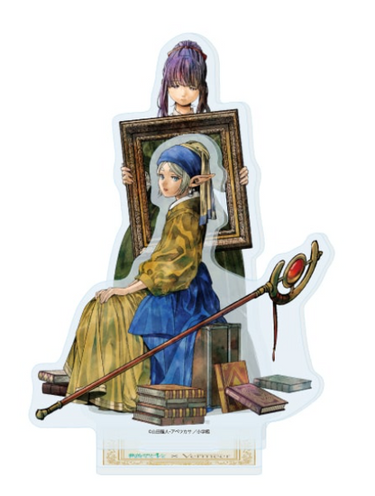 PSL Frieren Beyond Journey's End x Vermeer Exhibition Acrylic Stand Frieren & Fern
