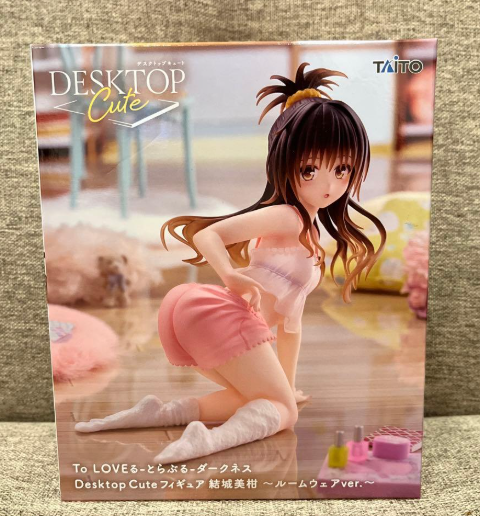 To LOVE Ru Darkness Figure Desktop Cute Yuki Mikan Room Wear Figure 13cm