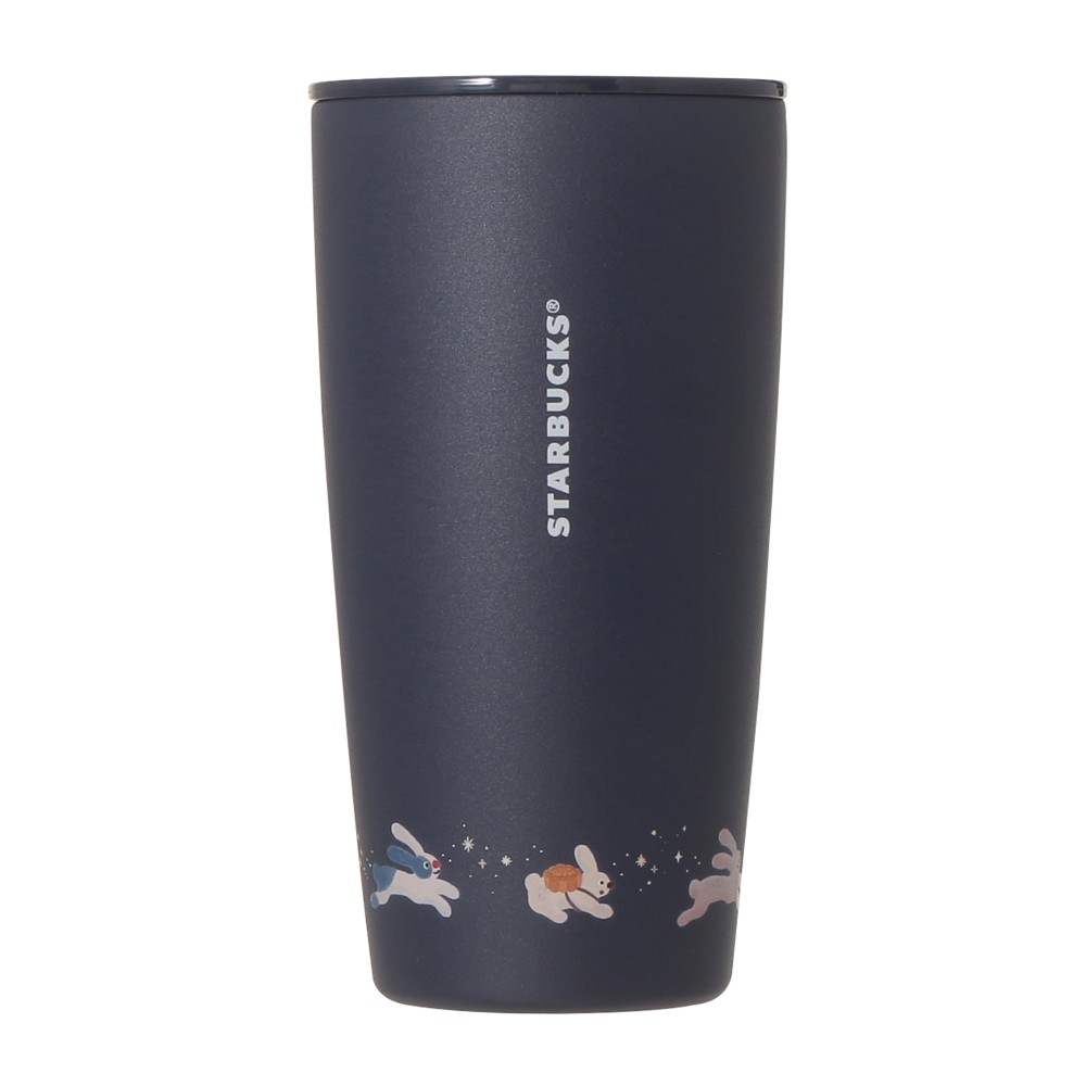Starbucks JAPAN Autumn Festival 2026 MiiR Stainless Steel Tumbler Rabbit With Replacement Lid Navy 473ml