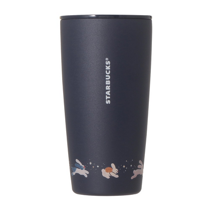 Starbucks JAPAN Autumn Festival 2026 MiiR Stainless Steel Tumbler Rabbit With Replacement Lid Navy 473ml