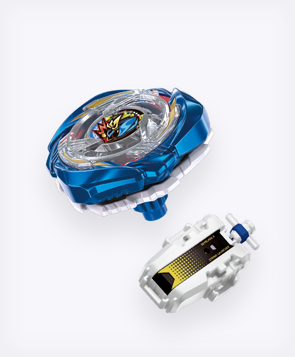 Takara Tomy Beyblade X UX-00 Glory Valkyrie LF Metal Coat: Blue Event Limited