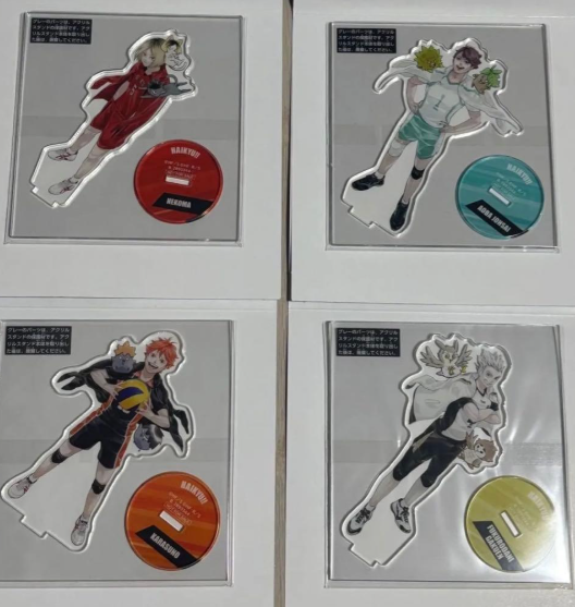 PSL Haikyu!! Saikyo Jump Acrylic Stand Full set of 4 Capsule toy
