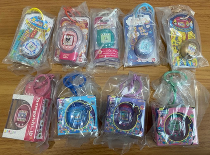 Tamagotchi Custom Keyring 2 Complete Set of 9 Gashapon Capsule Toys Gacha