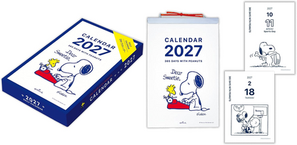 Hallmark Snoopy 2027 Daily Desk Calendar Peanuts Japanese Style 856700 New