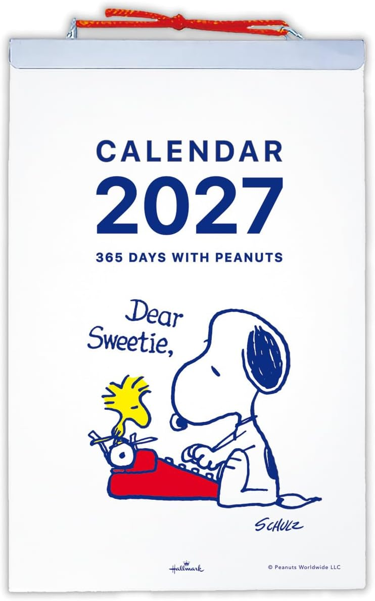 Hallmark Snoopy 2027 Daily Desk Calendar Peanuts Japanese Style 856700 New