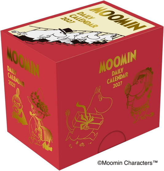 2027 Moomin Daily Tear-Off Calendar Mini Japanese Style NK4490 New
