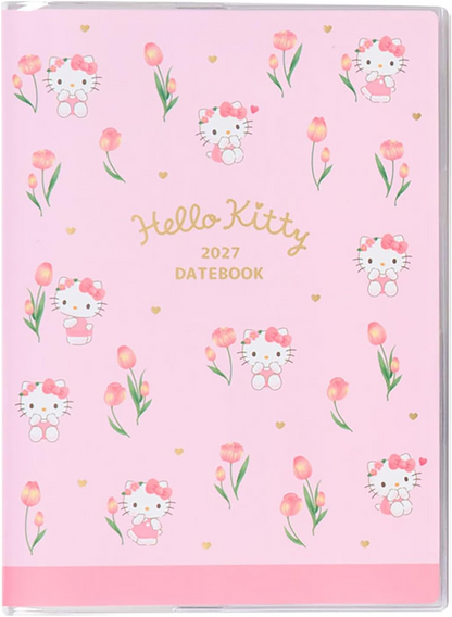 Hello Kitty A5 Date Book Calendar 2027 Sanrio Japan Official Authentic