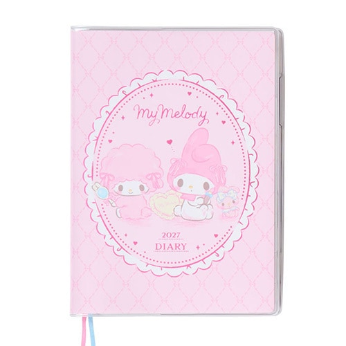 My Melody B6 Diary Book Horizontal 2027 Calendar Sanrio Japan Official Cute