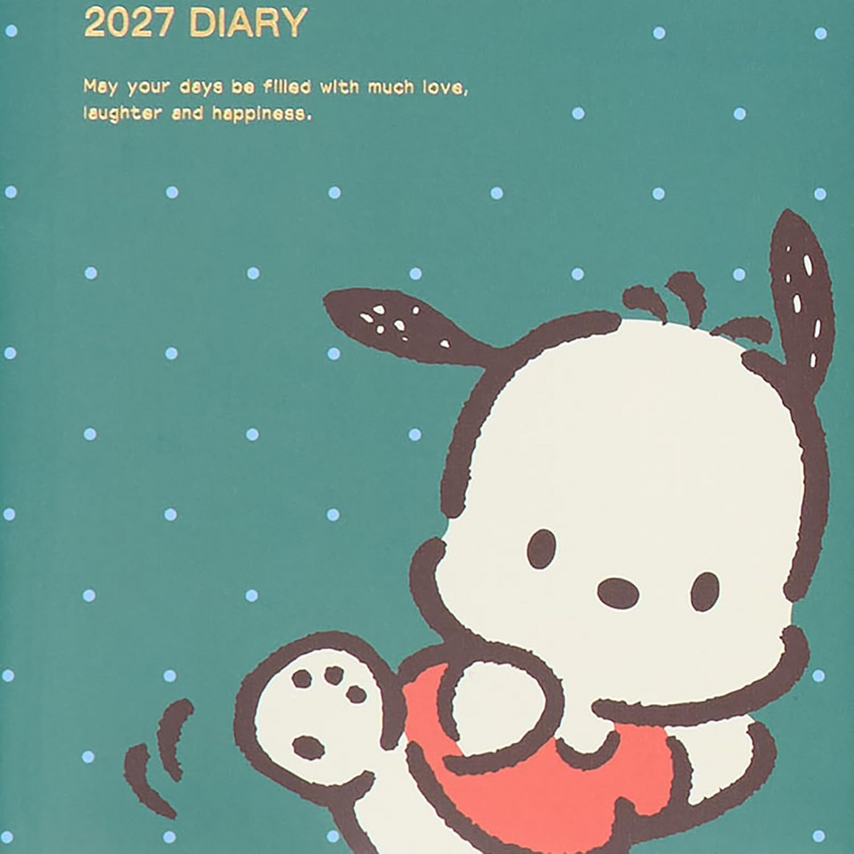 Pochacco B6 Diary Block-type Calendar Schedule 2027 Sanrio Japan Official
