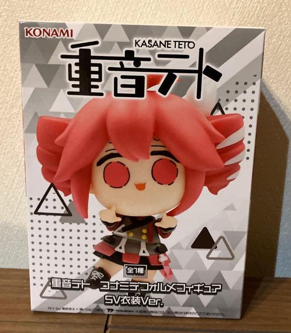 Kasane Teto KONAMI Deformed Figure SV Ver.