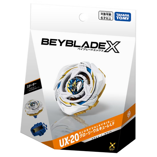 【Sale】Takara Tomy Beyblade X UX-20 Starter Glory Valkyrie LF New Japan