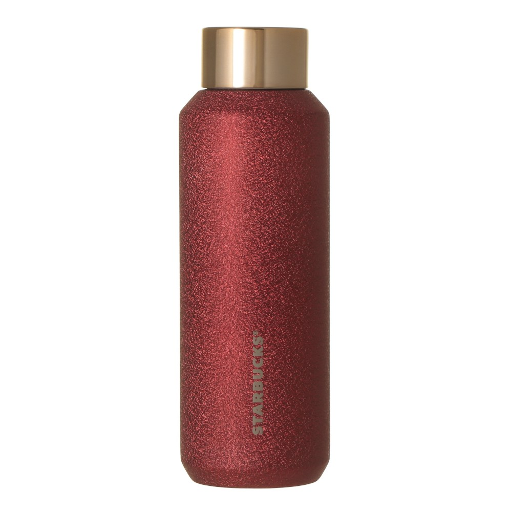 Starbucks Japan Holiday 2026 Gift Box Included Stainless Steel Bottle Glitter Red 473ml