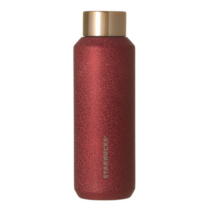 Starbucks Japan Holiday 2026 Gift Box Included Stainless Steel Bottle Glitter Red 473ml