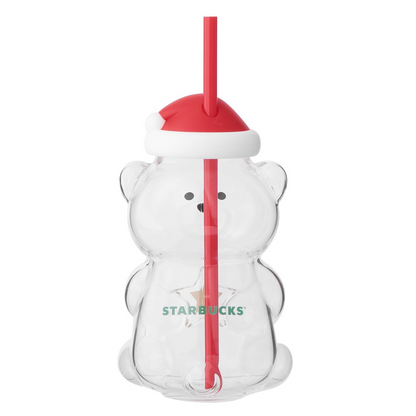 Starbucks Japan Holiday 2026 Gift Box Included Glass Tumbler Bearista 473m