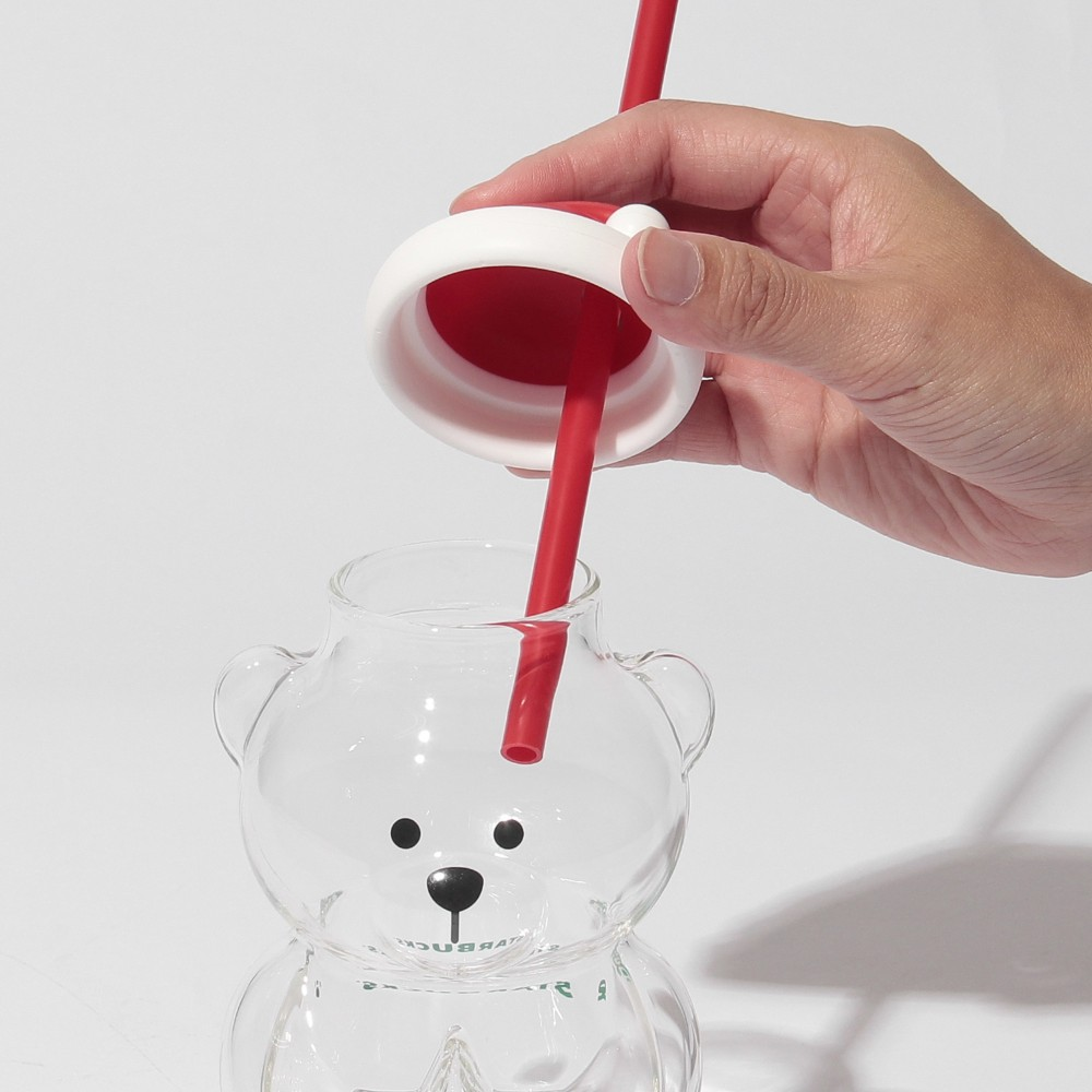 Starbucks Japan Holiday 2026 Gift Box Included Glass Tumbler Bearista 473m