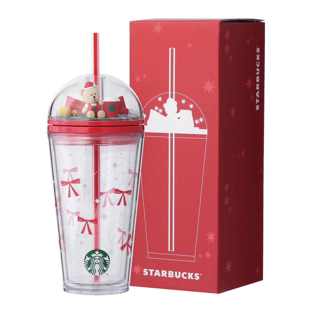 Starbucks Japan Holiday 2026 Cold Cup Tumbler with Figure 473 ml