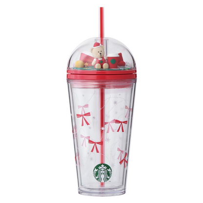 Starbucks Japan Holiday 2026 Cold Cup Tumbler with Figure 473 ml